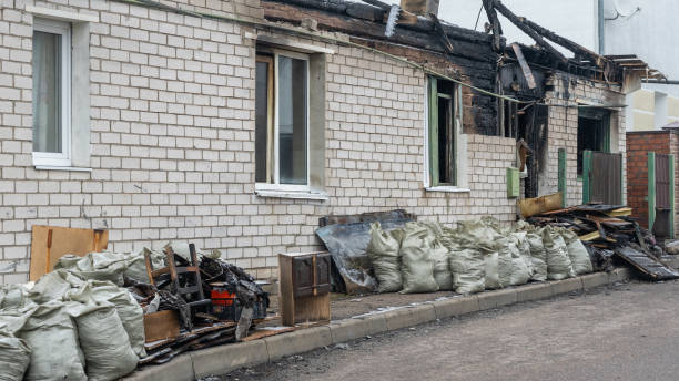 Professional Smoke Damage Removal technician working in Kensington, MD